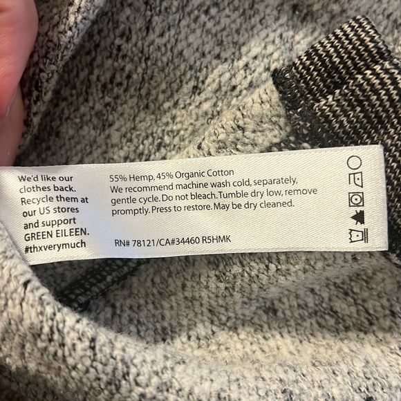 Eileen Fisher long jacket M - Picture 6 of 6